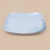 Cross-border melamine tableware, Golden Wave children's bowls, baby durable tableware, segmented complementary food bowls, bowls, plates and spoons wholesale details Picture